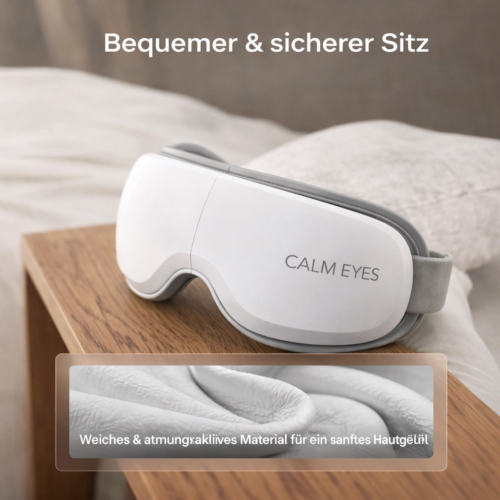 <strong>Calm Eyes – Migräne- & Kopfschmerz-Massagebrille